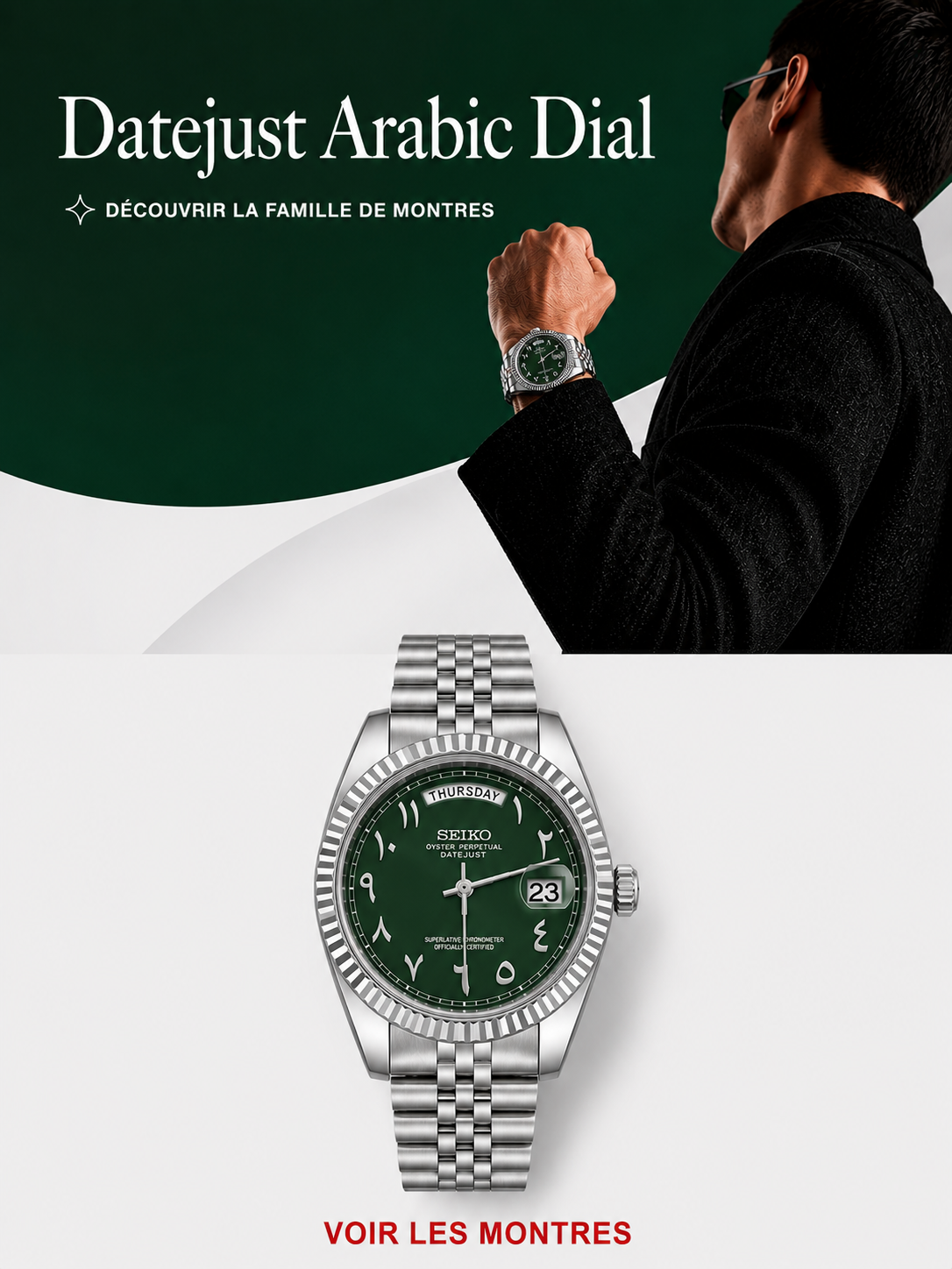 DateJust Arabic Dial